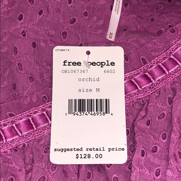 Free People Darcy Eyelet Top - Picture 12 of 14